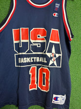 VTG 90s Champions USA Basketball Reggie Miller Jersey Size 40 Large