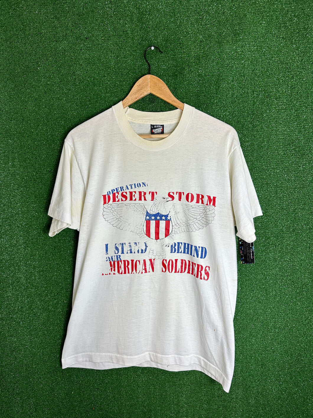 VTG Desert Storm Shirt Size Large