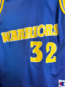 VTG 90s Champion Golden State Warriors Joe Smith NBA Jersey Size Medium