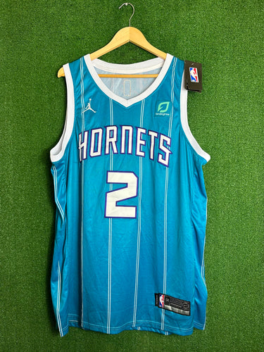 BNWT Nike Swingman Charlotte Hornets Lamelo Ball Jersey Size 54