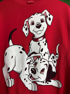 Disney x 101 Dalmatians Crewneck Size Medium / Large