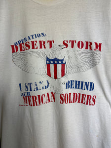 VTG Desert Storm Shirt Size Large