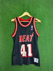 VTG 90s Champions Glen Rice Miami Heat Jersey Size 36 Small