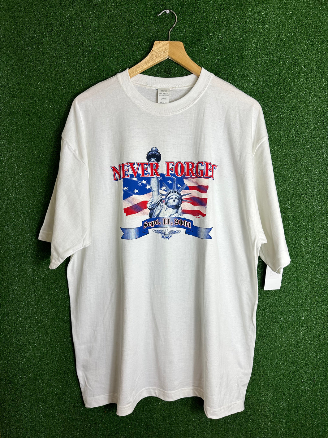 VTG 2001 9/11 Shirt Size Large