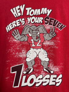 2008 Alabama vs Auburn Shirt Size Large