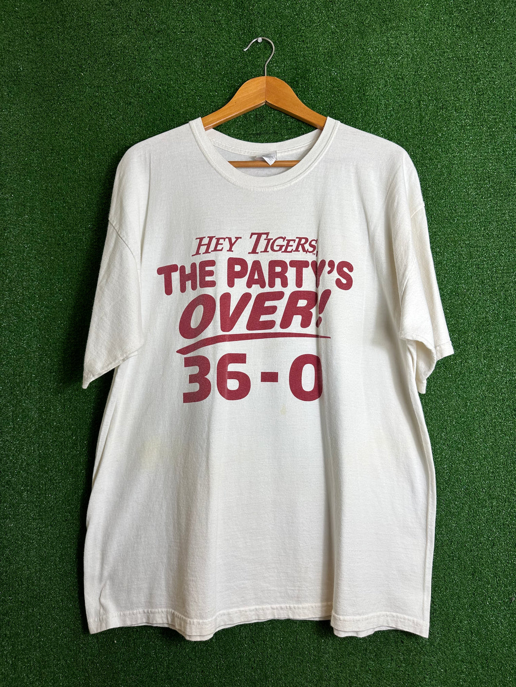 VTG 2008 Alabama vs Auburn Shirt Size XL