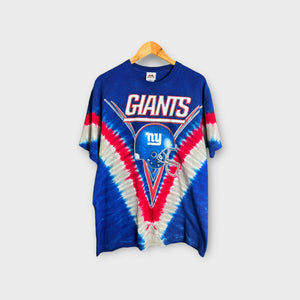 VTG 2000s NFL New York Giants Tie Dye Shirt Size Large / XL
