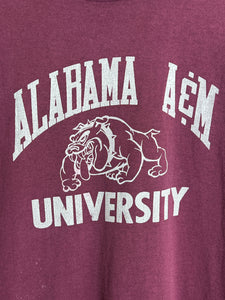 VTG 90s Alabama A&M University Bulldogs Shirt Size XL