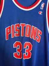 VTG 90s Champions Grant Hill Detroit Pistons Jersey Size XL 48