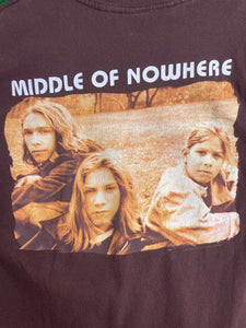 VTG 90s Hanson Middle of Nowhere Band Shirt Size Large