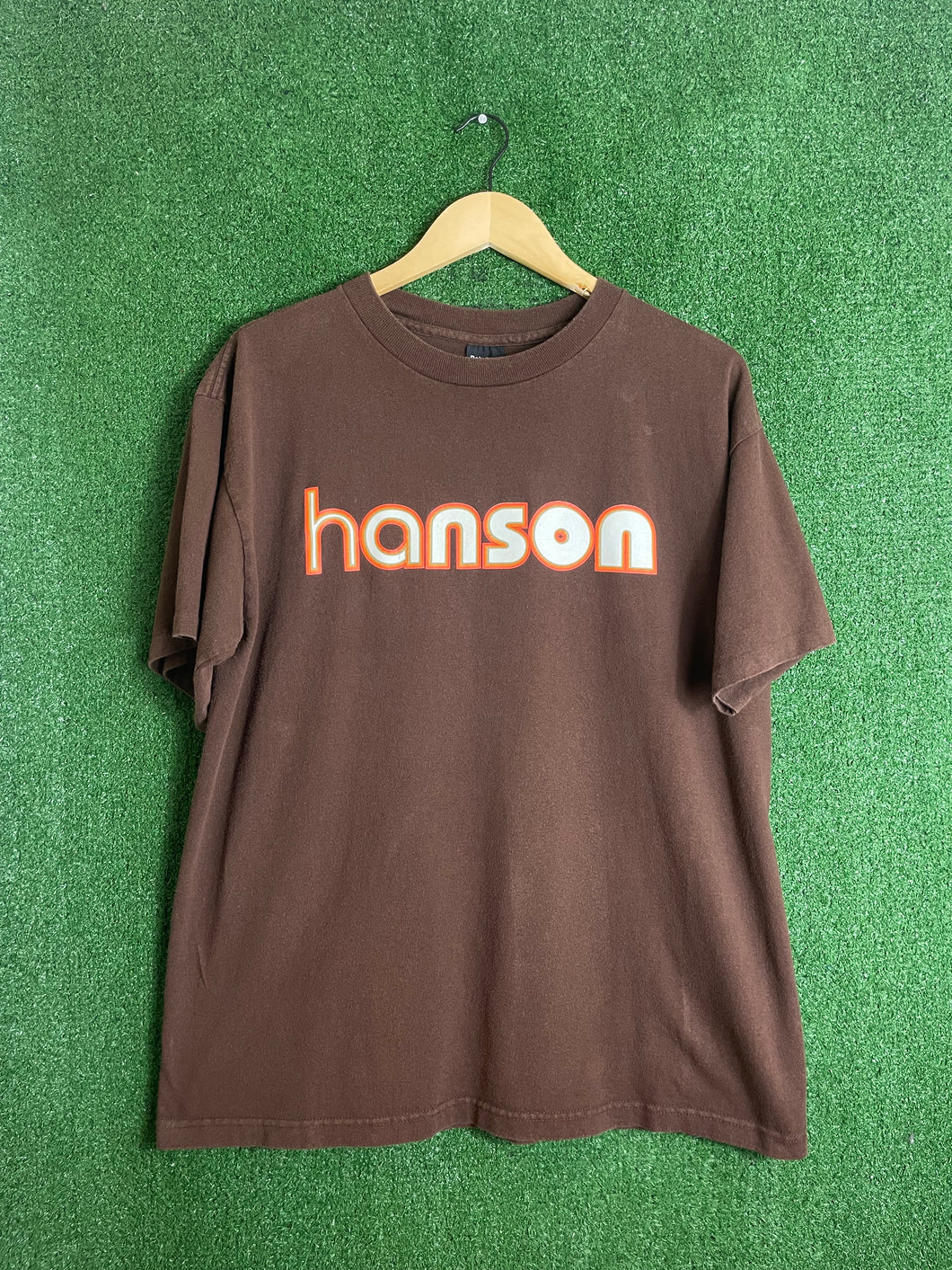 VTG 90s Hanson Middle of Nowhere Band Shirt Size Large