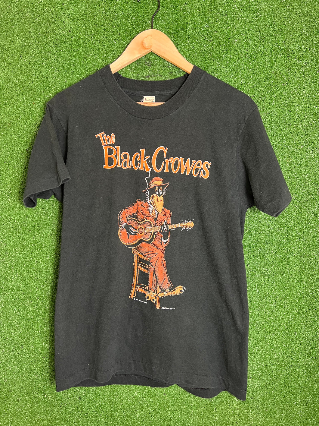 VTG Rare 1990 The Black Crowes Tour Shirt Size Medium