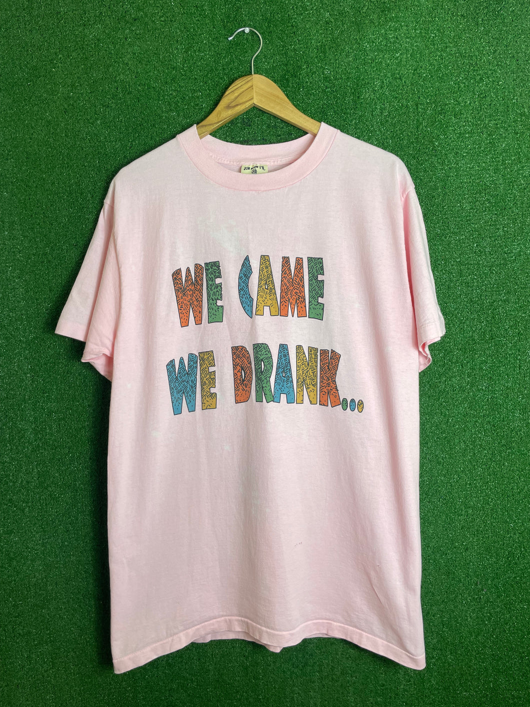 VTG 1995 Funny Drinking Shirt Size Large