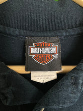 VTG 90s Harley Davidson x Kuwait Polo Shirt Size Large