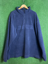 VTG 90s Tommy Hilfiger Fleece Quarter Zip Pullover Size XXL