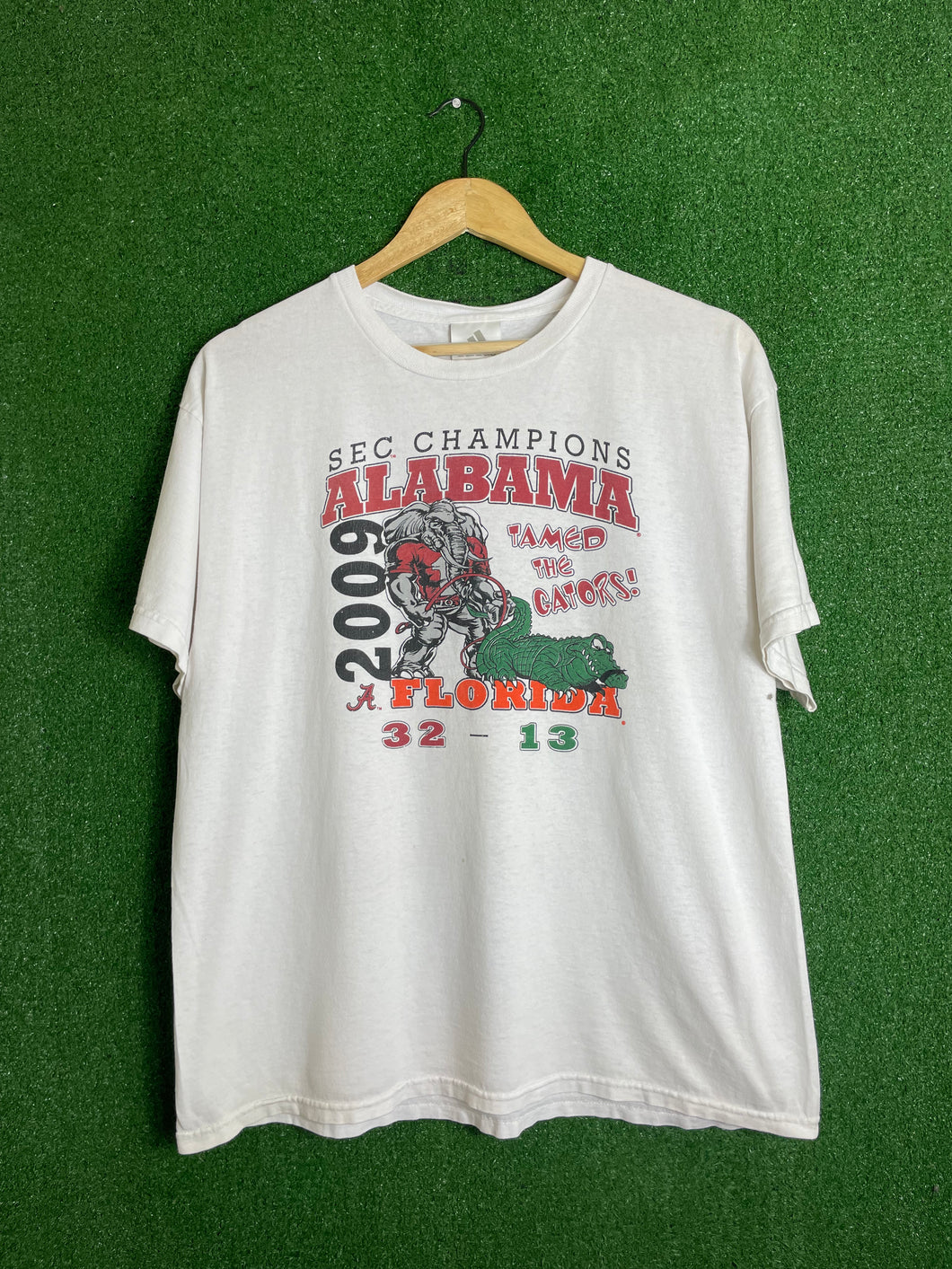 VTG 2009 University of Alabama vs Florida Shirt Size Large