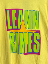 VTG 90s Leann Rimes Big Spellout Shirt Size XL