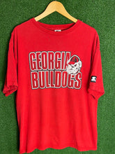 VTG 90s Starter Georgia Bulldogs Shirt Size Large / XL