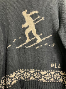VTG Ralph Lauren Ski Sweater Size XL