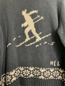 VTG Ralph Lauren Ski Sweater Size XL