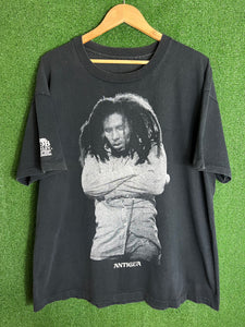 VTG Rare 90s Bob Marley Antiqua Shirt Size XXL