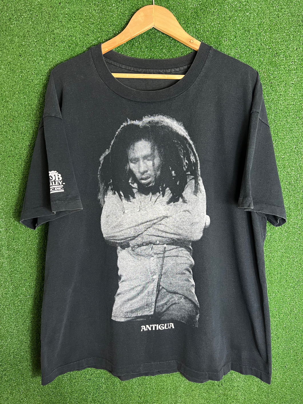 VTG Rare 90s Bob Marley Antiqua Shirt Size XXL