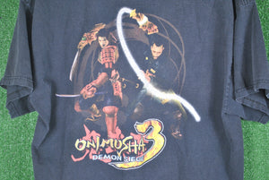 VTG RARE Early 2000s Onimusha 3: Demon Siege PS2 Anime Shirt Size XL