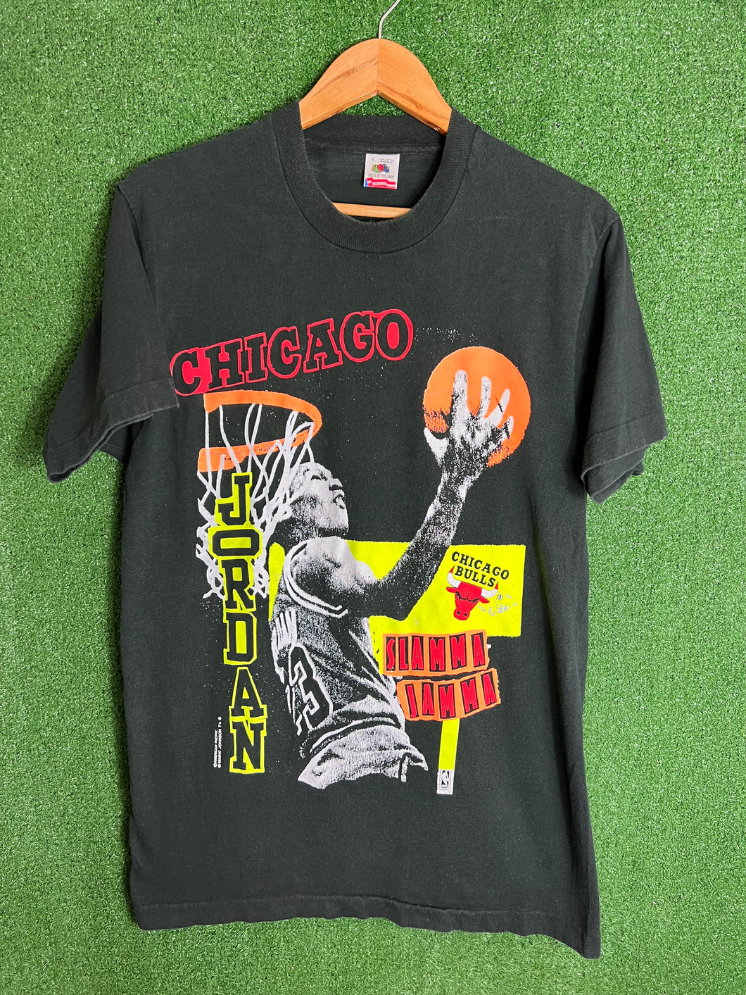 VTG 90s Michael Jordan Slamma Jamma Shirt Size Medium / Large