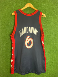 VTG 90s Champion Tim Hardaway USA Jersey Size 48 XL
