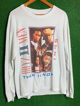VTG Rare 1995 Boyz ll Men “Then ll Now” Tour Long Sleeve Shirt Size XL