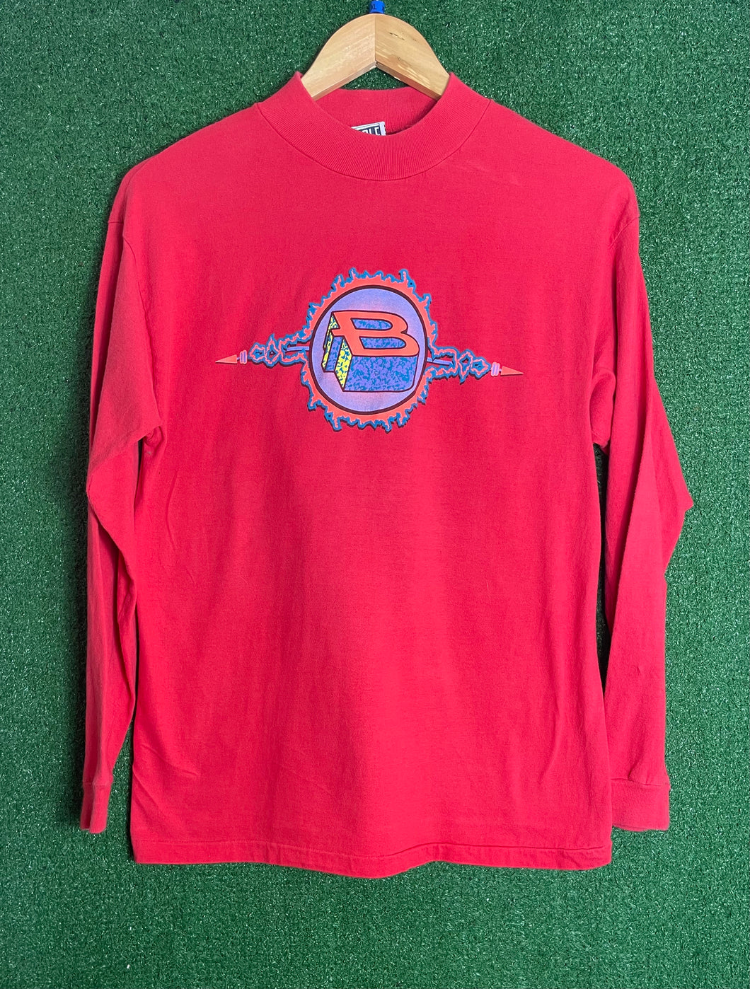 VTG 80s 90s Bugle Boy Long Sleeve Shirt Size Youth XL Adult Small