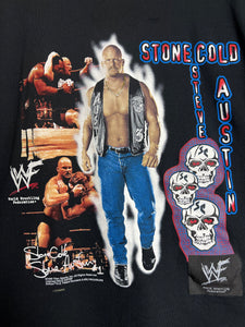 VTG 1998 WWF Stone Cold Steve Austin Shirt Size Medium