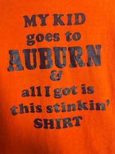 VTG 90s Auburn University Shirt Size Small