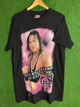 VTG Rare 1995 WWF Bret “Hit Man” Hart Shirt Size Large