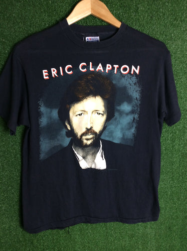 VTG 1988 Eric Clapton Portrait Shirt Size M/L