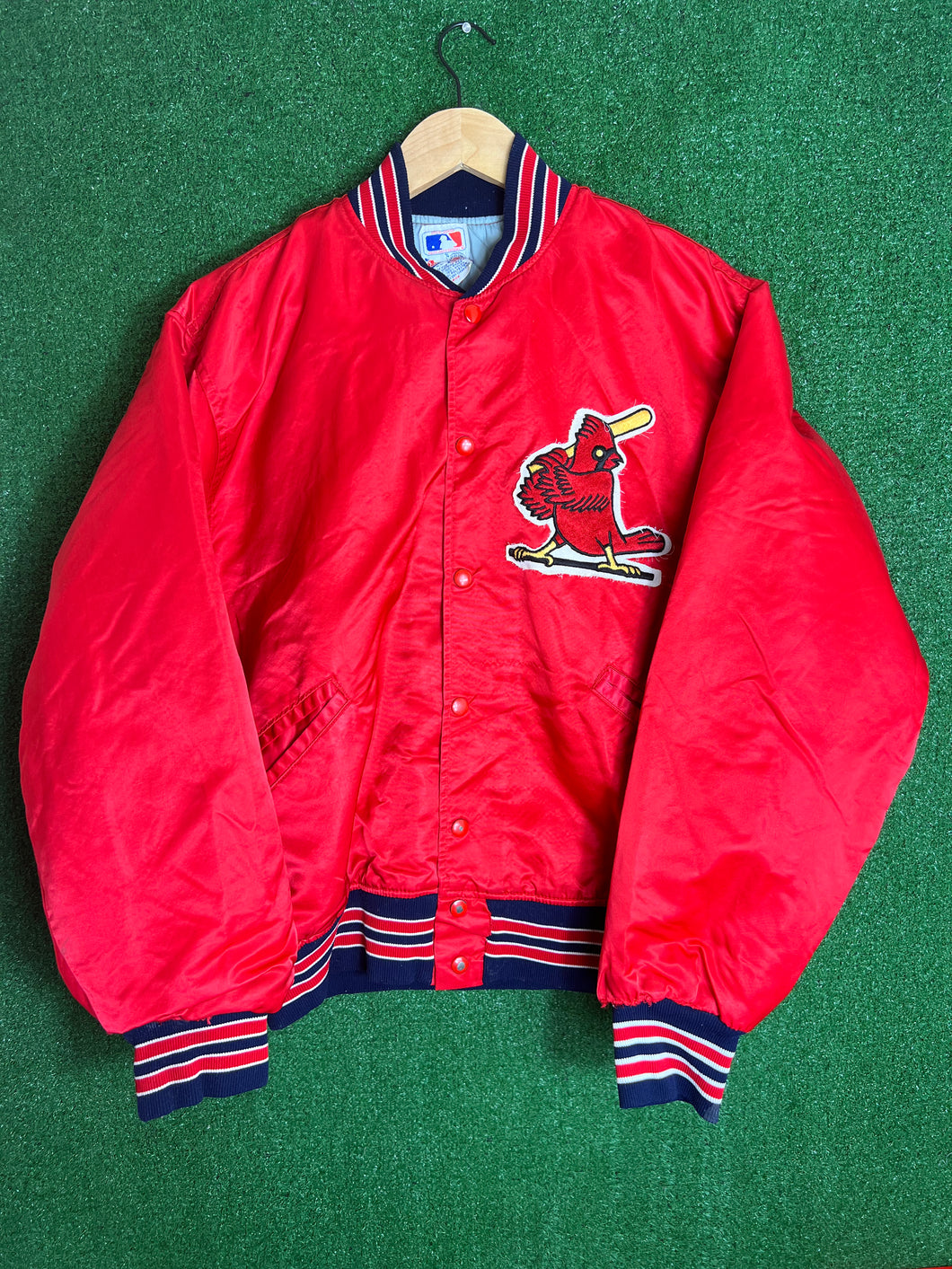 VTG 80s St Louis Cardinals Bomber Jacket Size Medium